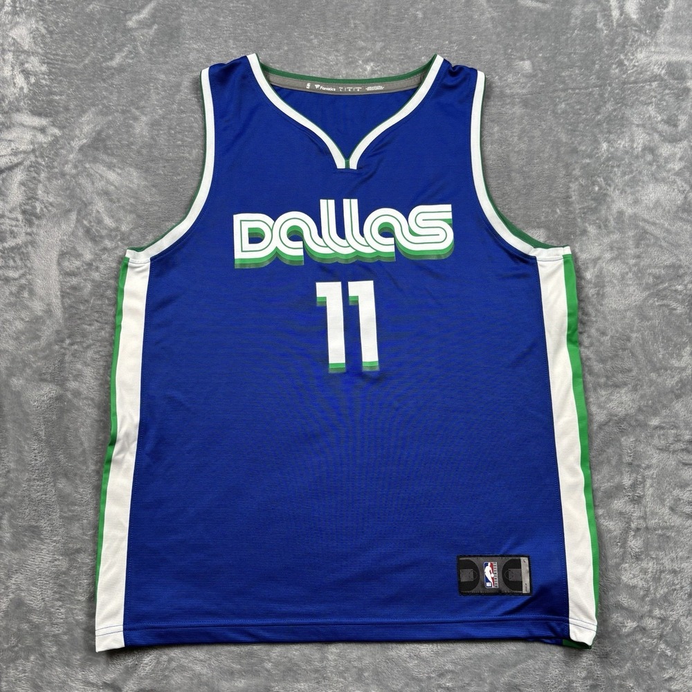 Fanatics NBA Dallas Mavericks #11 Tim Hardaway Jr. Jersey Size Large